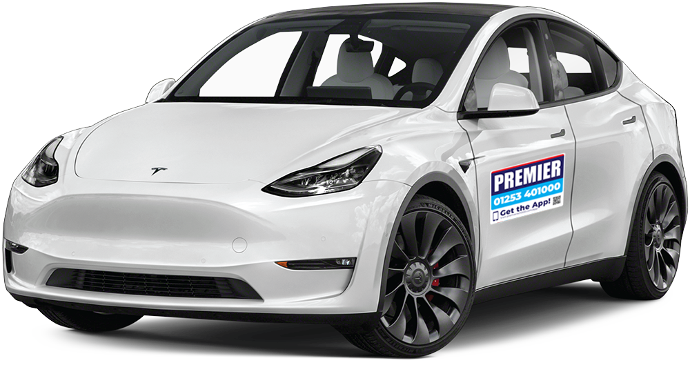 Tesla Taxi Blackpool